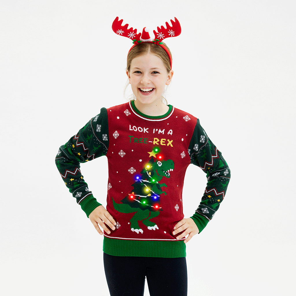 The Tree-REX christmas sweater - child